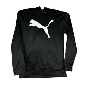 Puma Boys Black Hoodie Size XL